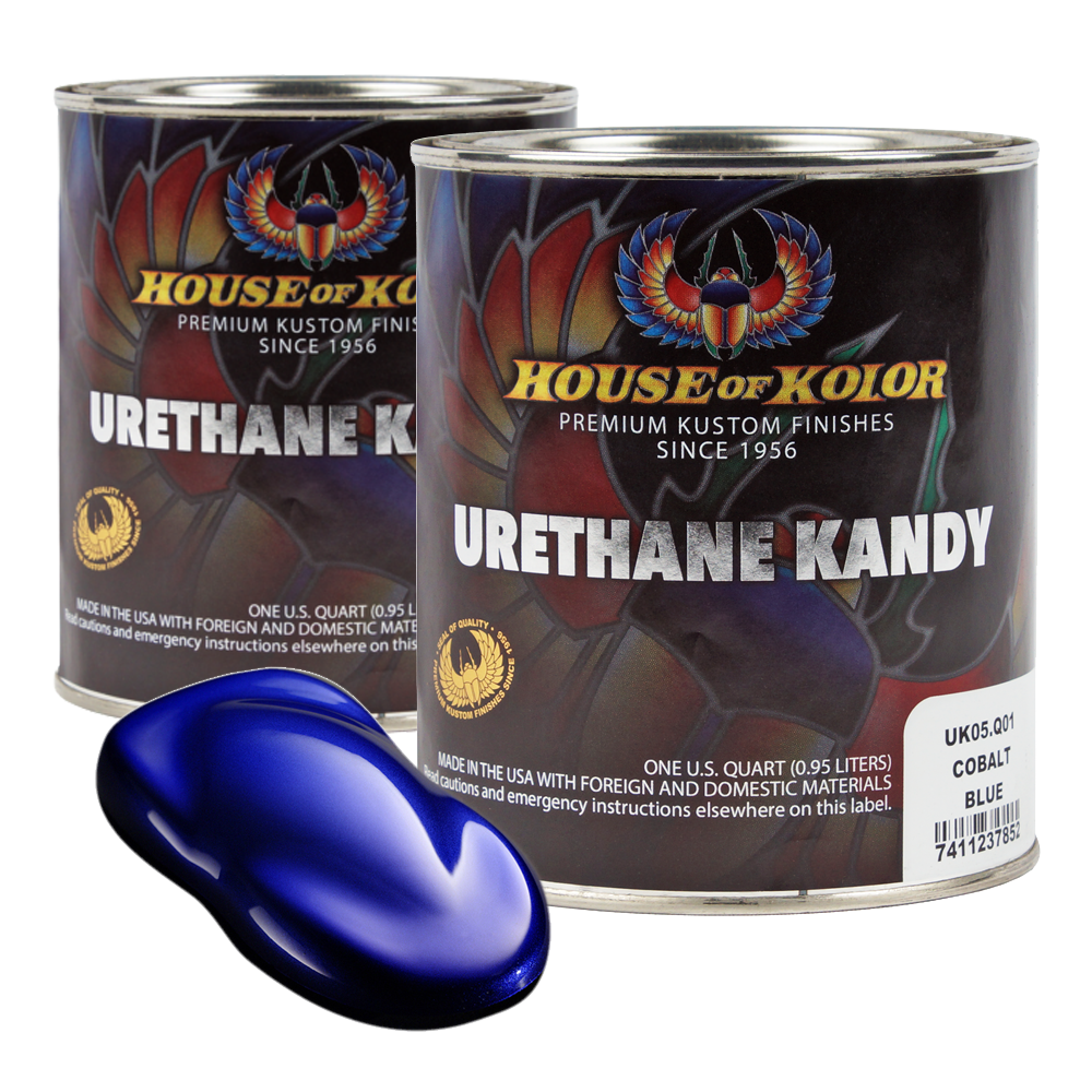 House of Kolor UK05-Q01 Cobalt Blue Urethane Kandy Kolor
