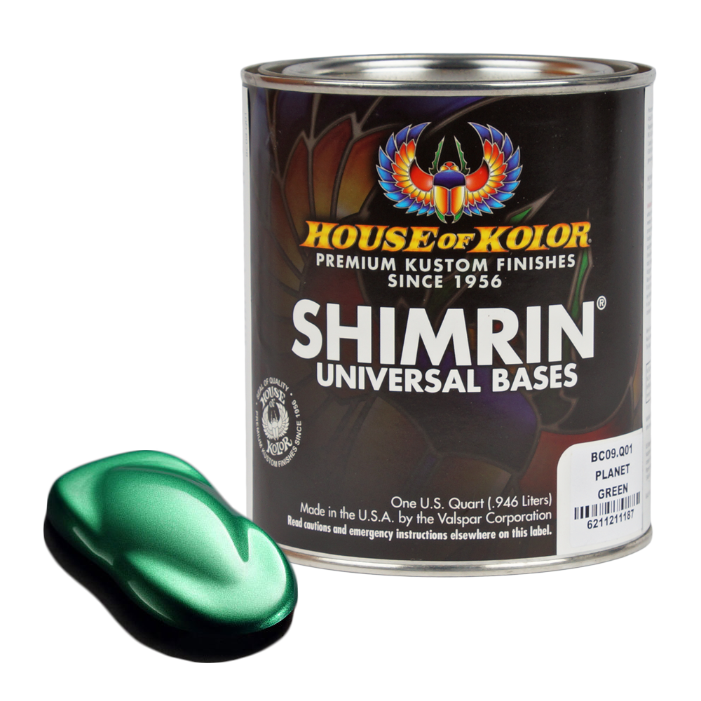 House of Kolor C2C-BC09 Planet Green Shimrin Metallic House of Kolor C2C-BC09 Planet Green Shimrin Metallic