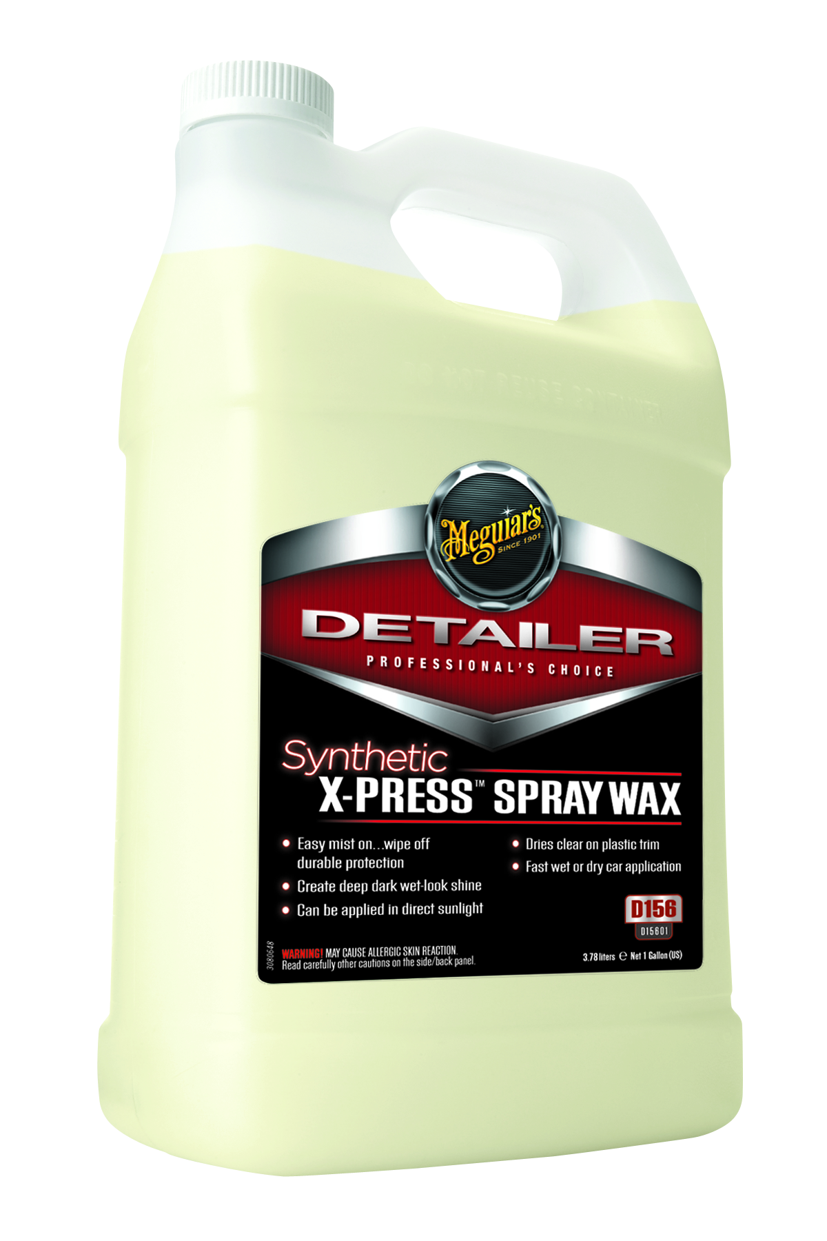 Meguiar's Detailer D15601 Synthetic X-Press Automotive Spray Wax