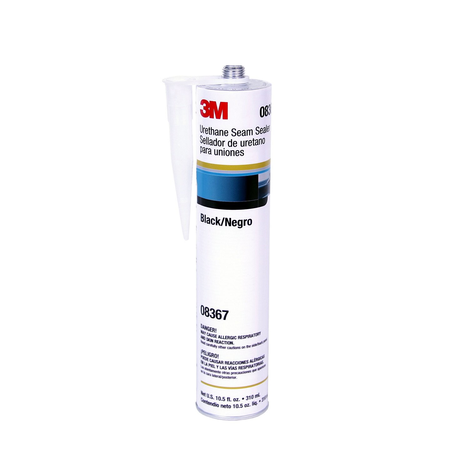 3M 08367 Urethane Seam Sealer Black Automotive RV Joint 310mL