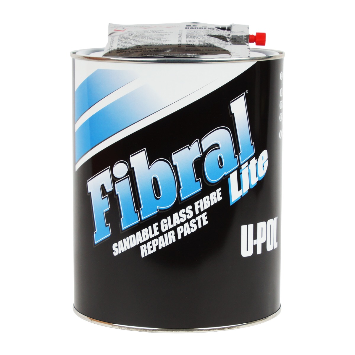 U-POL 700 Fibral Lite Sandable Fiberglass Auto Body Filler Paste 3