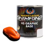 House of Kolor S2-SG07 HS Solid Graphic Universal Basecoat Orange (Quart)