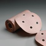 A275OP Vacuum Sanding Disc Roll 6 in P220 Grit PSA