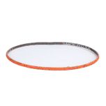 Blaze Orange 18 in x 1/2 in Sanding File Belt 80 Grit (5 ct)