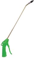 Deluxe Air Blow Gun with 13 in. Long Angled Nozzle with 1/2 in. Removable Rubber Tip