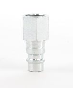 Quick Disconnect Stem 1/4 in FNPS 230 psi Natural Steel