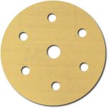3M 01073 Hook and Loop Gold 6 in. 400 Grit Dust Free Abrasive Disc (100 Discs)