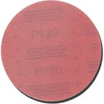 3M Red Abrasive Hookit Disc 6 inch P120 Grit (50 Discs/Box)