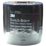 Scotch-Brite Multi-Flex Abrasive Sheet Roll, Ultra Fine Grade, 8 inches x 3 inch