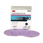 Hookit 3 in. 2000 Grit Purple Finishing Film Sanding Disc (50/Box)