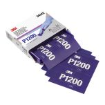 3M Hookit Flexible Abrasive Hand Sheet 270J P1200 5.5 in x 6.8 in (25 Sheets)