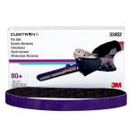 3M 33452 Cubitron II 786F Series 80+ Grit 3/4 in x 20.5 in File Belt (Each)