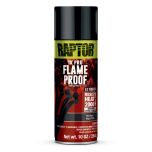 Raptor 4942 Flameproof Flat Black High-Temp Paint (10 oz)