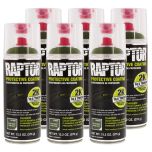 Raptor 2K Olive Green Spray-On Truck Bedliner Aerosol 6 Pack (13.2 oz)