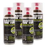 Raptor 2K Sepia Brown Spray-On Truck Bedliner Aerosol 4 Pack (13.2 oz)