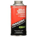 Transtar 4364F Quick Dry Black Rubberized Undercoat (Quart)