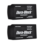 Dura-Block AF4412 PSA 5.5 in. 1/3 Radius Sanding Blocks (2/Pack)
