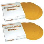 Assilex 193-1540 Super-Tack 6 in. 1200 Grit Orange Dry Sanding 2 Pack (50 Discs)