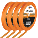 FBS 48063 Flexible K-UTG 55 yd x 1/4 in Gold Masking Tape (4 Pack)