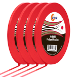 FBS ProBand 48480 60 yd x 1/8 in. Polymer Film Red Fine Line Tape (4 Pack)
