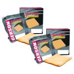 Gerson 020002G Gold 36 in. x 18 in. Standard Tack Cloth (2 Pack/24 Cloths)