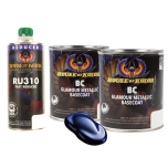 House Of Kolor BC05-Q01 Lapis Blue Metallic Basecoat 2 Quart Kit +Fast Reducer