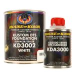 Kustom DTS Foundation White Surfacer Sealer Kit w/ Hardener (Quart)