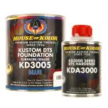Kustom DTS Foundation Blue Surfacer Sealer Kit w/ Hardener (Quart)