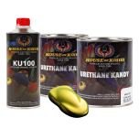 House of Kolor UK02 Lime Gold Urethane Kandy Kolor Kit w/ Catalyst (2 Quart)