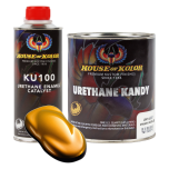 House of Kolor UK14 Spanish Gold Urethane Kandy Kolor Quart Kit w/ Catalyst