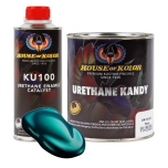 House of Kolor UK15 Teal Urethane Kandy Kolor Quart Kit w/ Catalyst