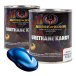 House of Kolor UK04-Q01 Oriental Blue Urethane Kandy Kolor Quart (2 Pack)