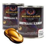 House of Kolor UK12-Q01 Pagan Gold Urethane Kandy Kolor Quart (2 Pack)