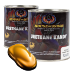 House of Kolor UK14-Q01 Spanish Gold Urethane Kandy Kolor Quart (2 Pack)