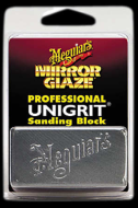 Meguiar's Mirror Glaze Unigrit K1500 Hi-Tech Finesse Sanding Block 1500 Grit