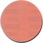 3M Red Abrasive Stikit Disc 6 inch P320 Grit (100 Discs/Roll)
