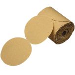 Stikit Gold Paper 5 in. P320 Grit Sanding Disc Roll (175 Discs)