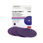 Cubitron II Hookit 3 in. 220+ Grit Clean Sanding Abrasive Disc (50/Box)
