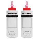 Mothers 80000 Dispenser Bottle for Polishes and Compounds 12 oz (2 Pack)