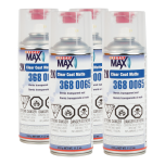 SprayMax 3680065 2K Matte Clear Coat 400 ml (4 Pack)