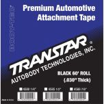 Double Sided Black Foam Automotive Attachment Tape 60 ft x 1/4 in x 0.03 in 