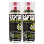 Raptor 2K Olive Green Spray-On Truck Bedliner Aerosol 2 Pack (13.2 oz)