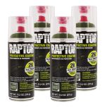 Raptor 2K Olive Green Spray-On Truck Bedliner Aerosol 4 Pack (13.2 oz)
