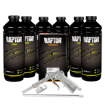 U-POL Black Raptor Spray-On Truck Bed Liner Kit with Gun (6 Liter)