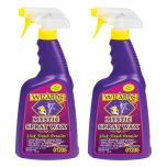 Wizards 1235 Mystic Spray Wax Slick Finish Detailer 22 oz. (2 Pack)