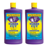 Wizards 11044 Turbo Cut Time Release Compound 32 oz. (2 Pack)