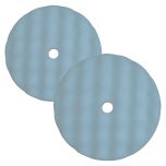 Wizards 11314 The Ultra Finishing Hook and Loop 8 in. Buffing Pad (2 Pack)