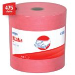 WypAll 41055 X80 Series Hydroknit 1 Ply Jumbo Roll Cloth (475 Sheets)