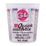 GL Enterprises Coster 916 Quick Mix 16 oz. Measurement Mixing Cups (100 ct)