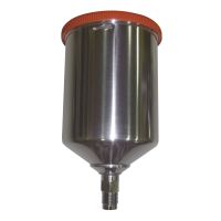 Astro Pneumatic EUROAL6CUP Aluminum 600 mL Gravity Feed Cup for EURO Spray Gun